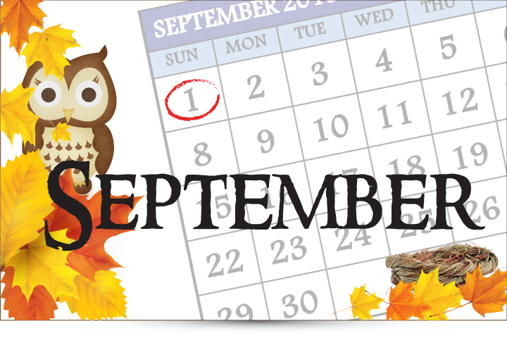 September is the month! September is the month!