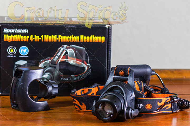 SportsTek Lightwear 4 in 1 Multifunction LED Headlamp