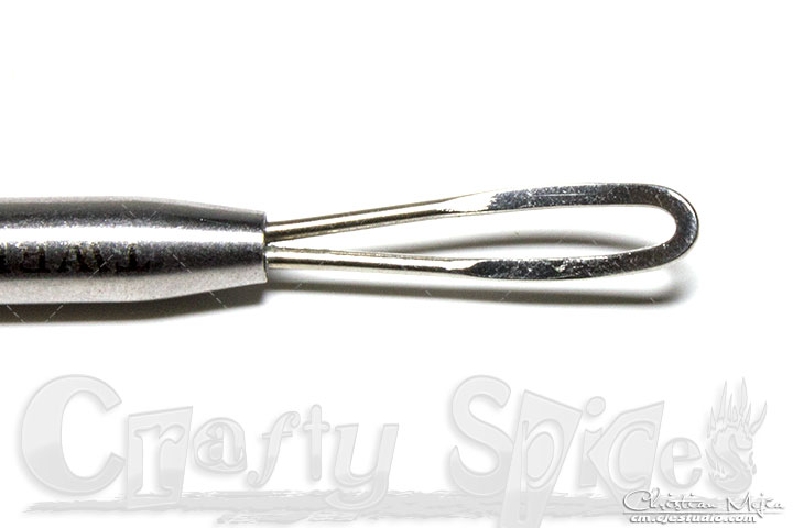 Majestic Bombay Blackhead Blemish Remover Clear Tool Acne Pimple Extractors - Flat loop