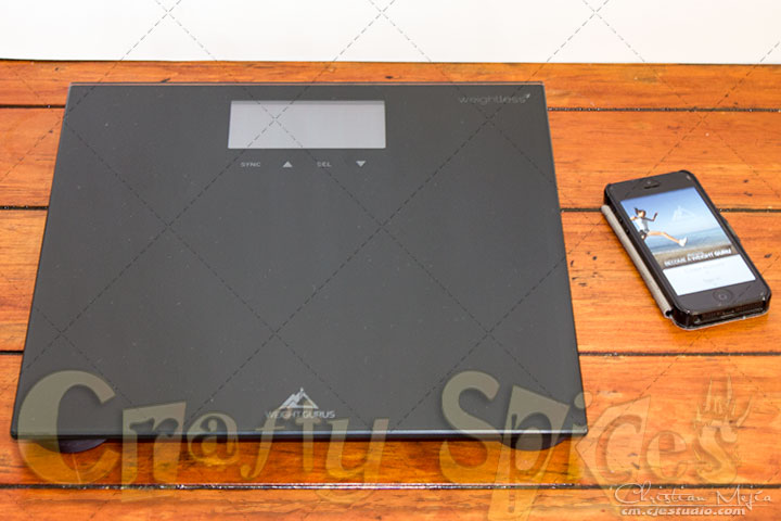 Weight Gurus Smartphone Connected Digital Bathroom Scale with Large Backlit LCD and Weightless Technology(c) Weight Gurus Smartphone Connected Digital Bathroom Scale with Large Backlit LCD and Weightless Technology(c)
