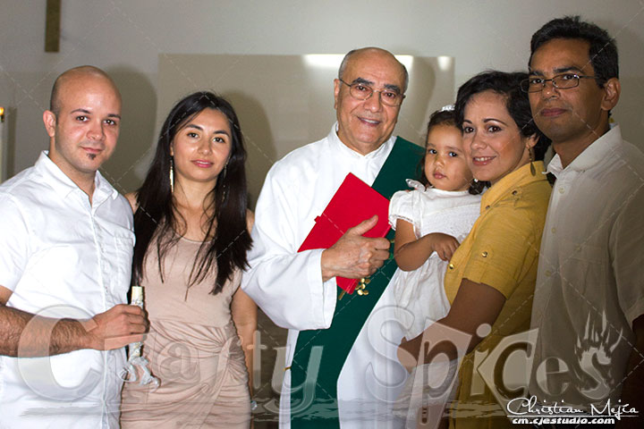 Kaylee's Baptism with the Prist