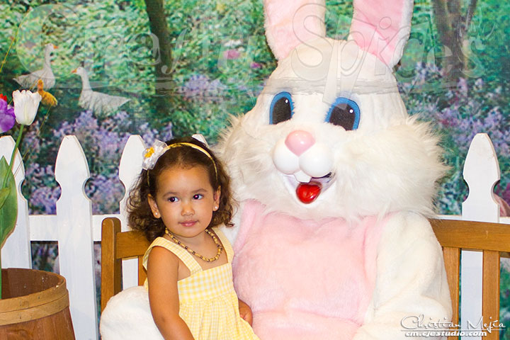 Kaylee and the Easter Bunny - Easter Sunday 2015 Kaylee and the Easter Bunny - Easter Sunday 2015