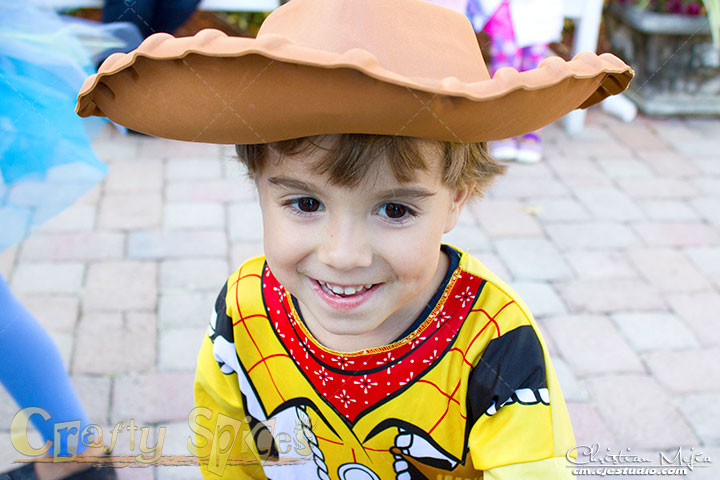 Our friend Luis as Woody
Our friend Luis as Woody