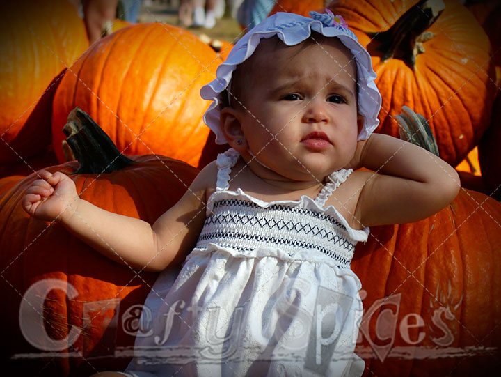 Pumpkin Patch with Cousin Pumpkin Patch with Cousin