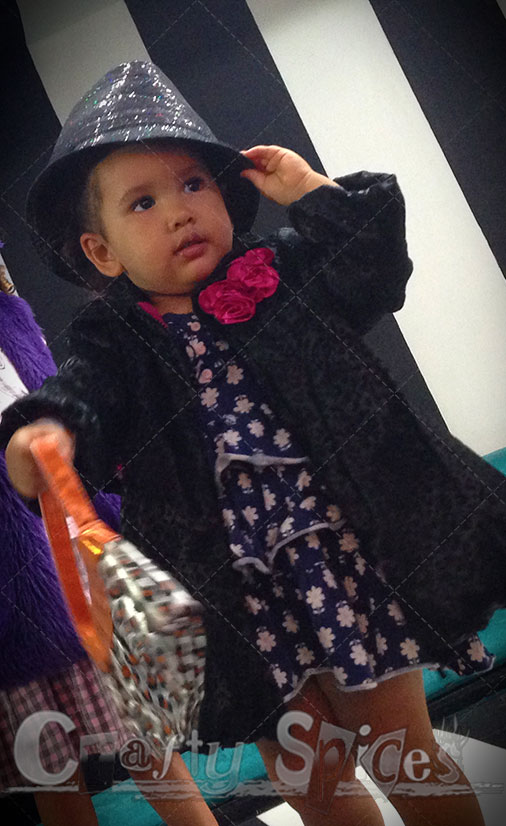 Kaylee posing for the camera