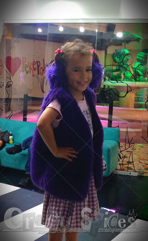 Kira posing for the camera