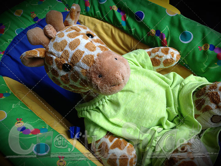 Little G with a green blouse Little G with a green blouse