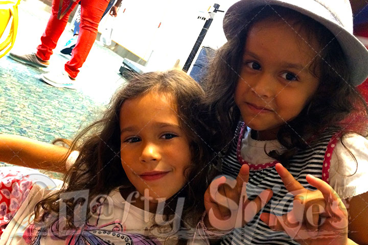 Kaylee's Baptism Loving cousins